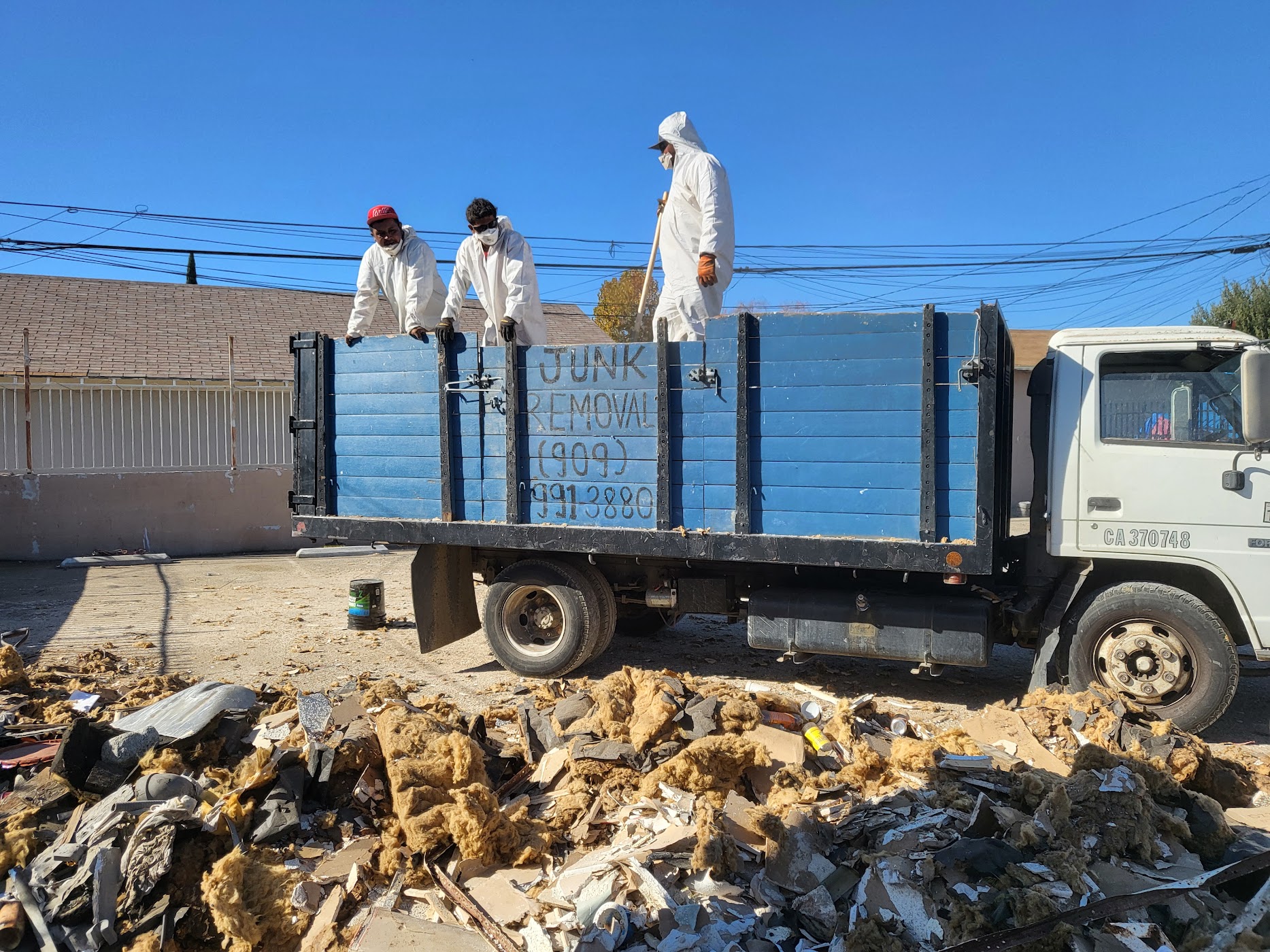 Pronto Junk Removal work